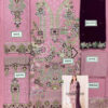 Ramsha Chiffon Embroidered Replica