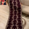 Designer Bridal Velvet Shawl Collection - Image 2