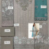 Flossie Pebble Silver Chiffon Replica