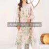 Designer Silver Swiss Lawn Replica