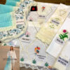 Crimson White Chikankari Lawn Replica