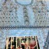 Azure Muskan Blue Maxi Net Replica
