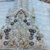 Azure Muskan Blue Maxi Net Replica