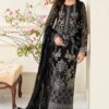 Flossie Obsidian Black Chiffon Replica