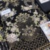 Flossie Obsidian Black Chiffon Replica