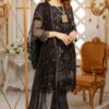 Laavish Black Chiffon Replica