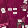 Maria b EL-23-09-Magenta Cotton Replica - Image 2