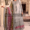 Maria B Silver BD-2601 Organza Replica