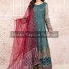 Maria B Suit Teal SF-W21-04 Net Replica