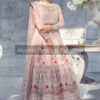 Meeral - ML-05-Pink Organza Bridal Replica