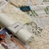 Crimson Summer in the Meadows - D1 A Cotton Replica