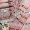 Kanwal Malik Peach Lawn Replica