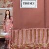 Ramsha Dusty Pink Chiffon Replica