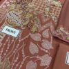 Ramsha Dusty Pink Chiffon Replica