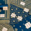 Ayeza Khan Blue Organza Replica - Image 5