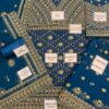Ayeza Khan Blue Organza Replica