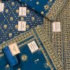 Ayeza Khan Blue Organza Replica