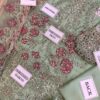 Designer Mint Green Crinkle Chiffon Replica - Image 6