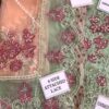 Designer Mint Green Crinkle Chiffon Replica - Image 5