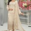 Gulaal White Chiffon Replica