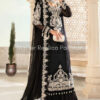 Maria b Black And White Chiffon Replica