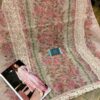 Baroque Pink Floral Swiss Lawn Replica - Image 3