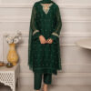 Agha Jahan Green Chiffon Replica