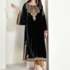 Aisha Imran Black Velvet Replica