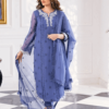 Azure Gradiant Galore Bamber Chiffon Replica