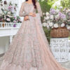 Maria b Queen Pink Organza Replica