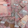 Maria b Queen Pink Organza Replica - Image 3