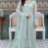 Flossie Ice Blue Chiffon Replica