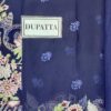 Ramsha Pret Blue Semi Pure Chiffon Replica - Image 4