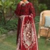 Manara Red Cotton Lawn Replica
