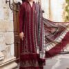Maria b Maroon Lawn Replica