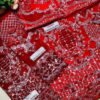 Maria b Red Net Bridal Replica - Image 5