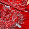Maria b Red Net Bridal Replica - Image 4