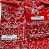 Maria b Red Net Bridal Replica - Image 3