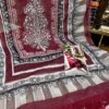 Maria b Maroon Lawn Replica - Image 3