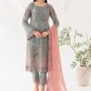Ramsha Green Chiffon Replica