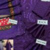 Zarqash Purple Lawn Replica - Image 2