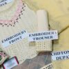 Adan Libas Off White Cotton Replica - Image 3