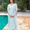 Azure Ice Blue Chiffon Replica