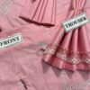 Cross Stitch Pink Cotton Lawn Replica - Image 4
