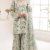 Designer Light Green Floral Replica