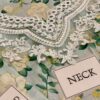 Designer Light Green Floral Replica - Image 3