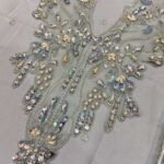 Gulaal Grey Semi Pure Chiffon Replica - Image 3
