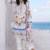 Sana Safinaz Muzlin White Lawn Replica