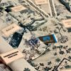 Designer Grey Floral Lawn Replica - Image 4