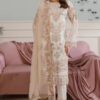 Ramsha Embroidered Chiffon Replica